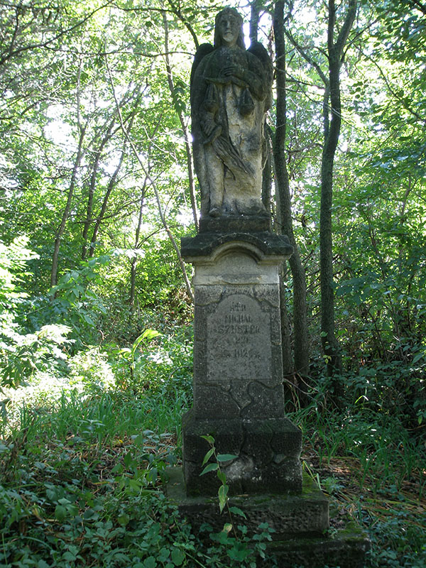 Tombstone of Mikhail Shuster, Khlopovka cemetery, Ukraine