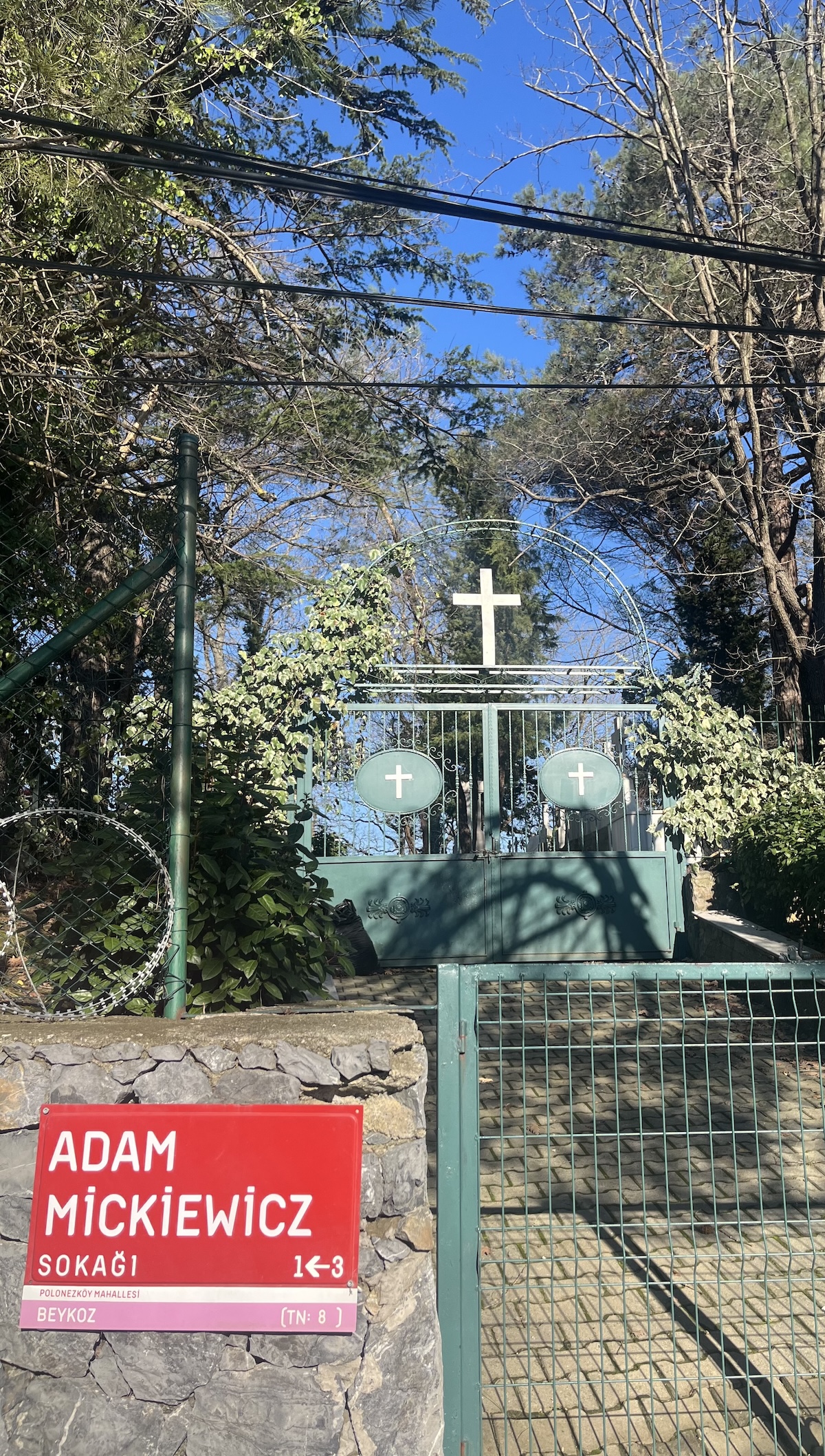 Photo showing Catholic cemetery in Adampol