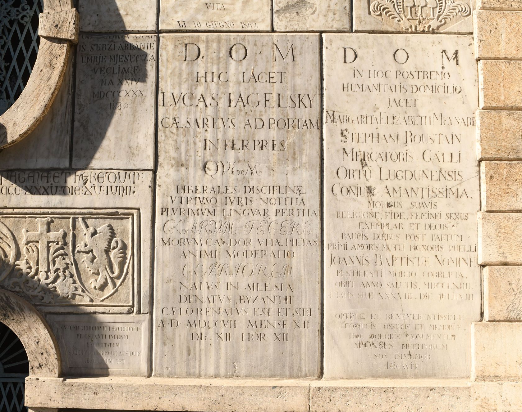 Photo montrant Tombstone of Lukasz Jagielski