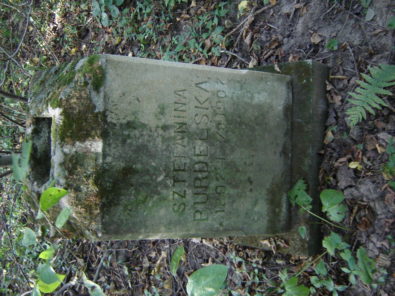 Photo showing Tombstone of Stefania Burdelska