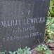 Fotografia przedstawiająca Gravestone of Maria Lewicka