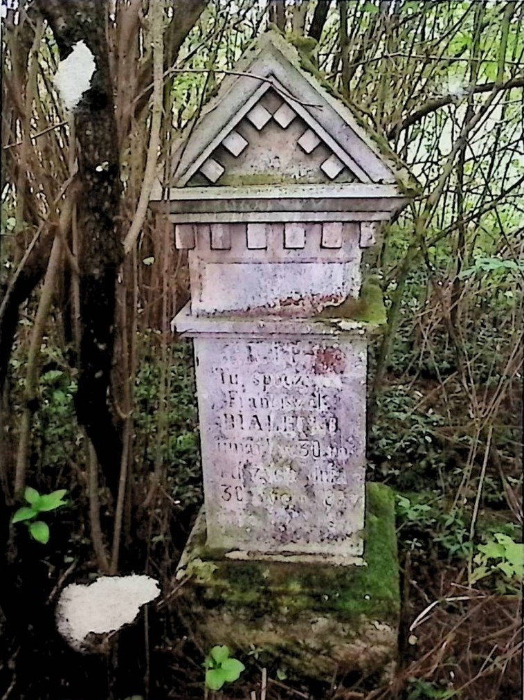 Photo montrant Tombstone of Franciszek Białecki