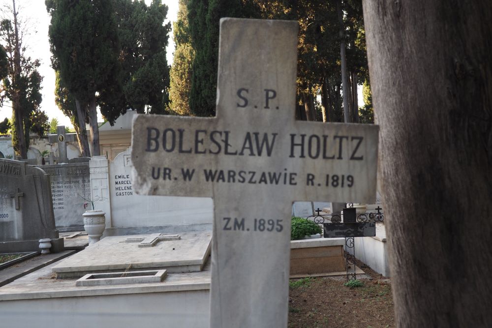 Tombstone of Bolesław Holtz