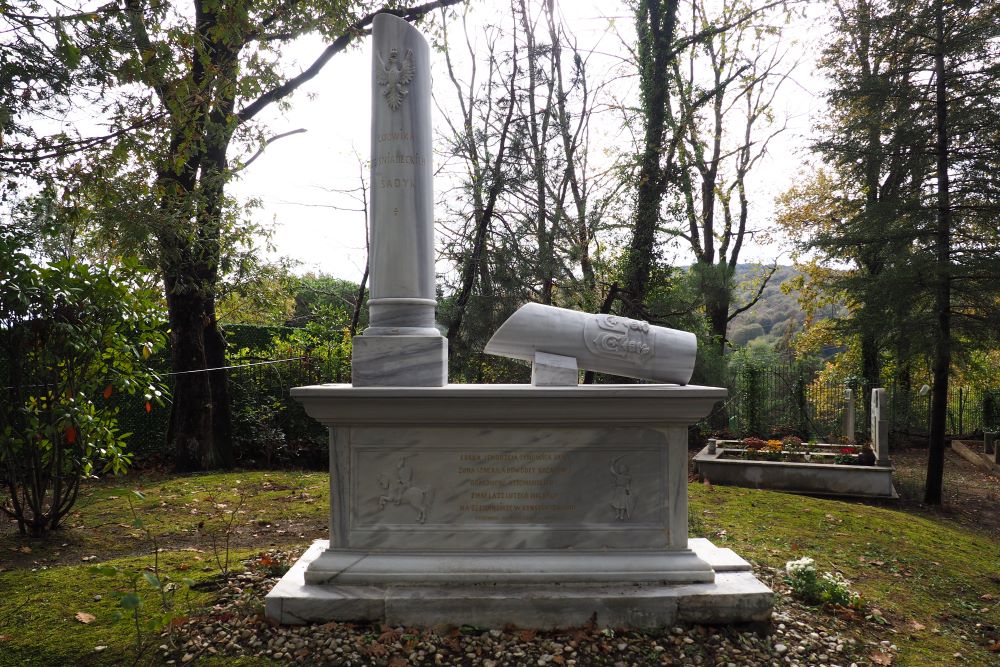 Tombstone of Ludwika Sadyk, née Śniadecka