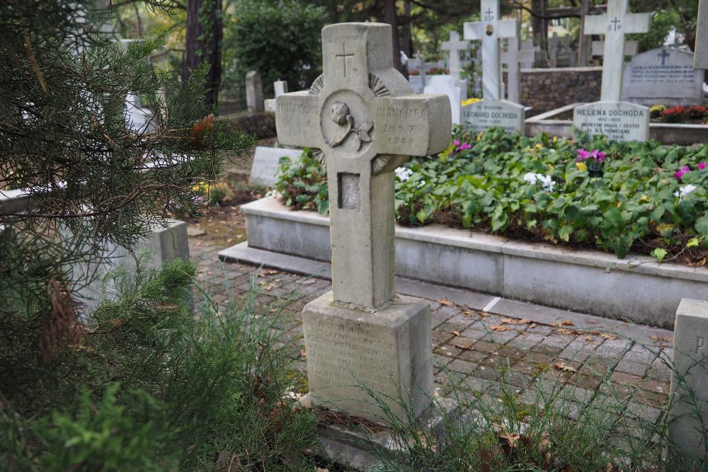 Tombstone of Mieczysław Cianciar