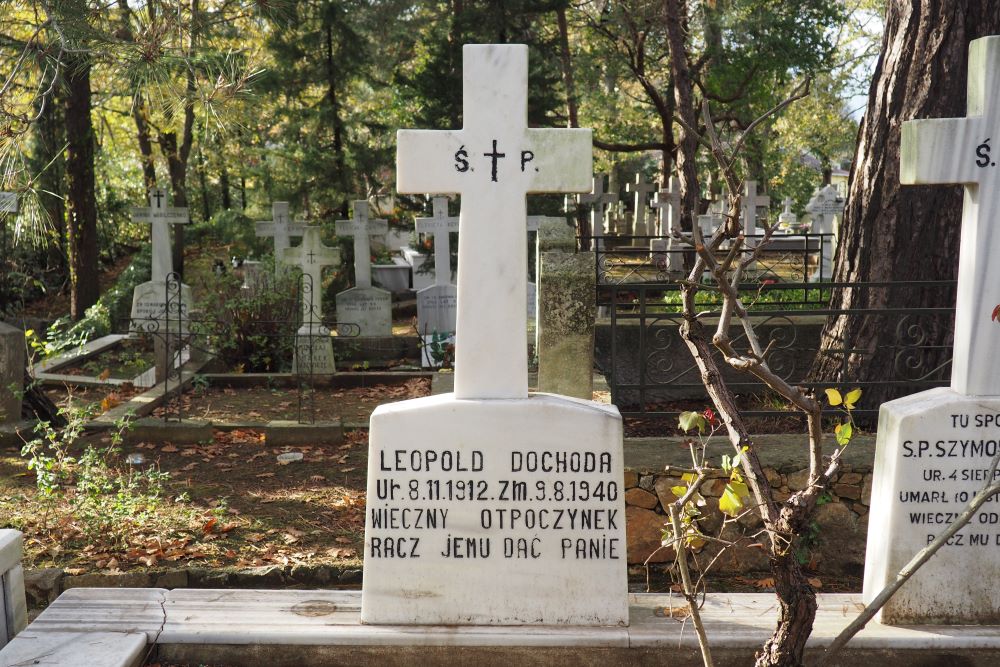 Tombstone of Leopold Dochod