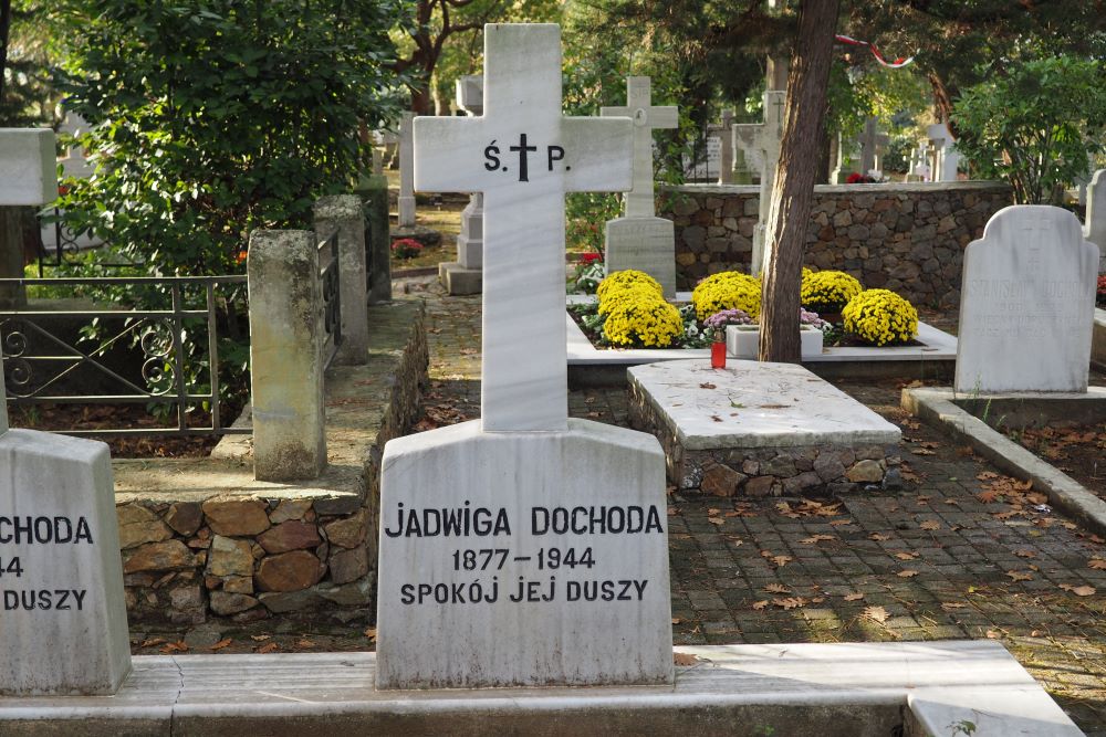 Tombstone of Jadwiga Dochoda