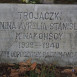 Fotografia przedstawiająca Tombstone of Janina, Aurelia and Stanislaw Minakowski