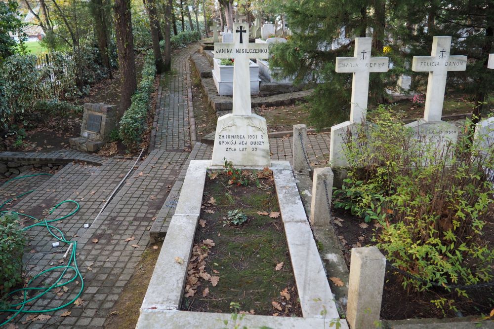Tombstone of Janina Vasilchenko