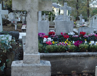 Nagrobek Bronisławy Kromer, cmentarz katolicki w Adampolu