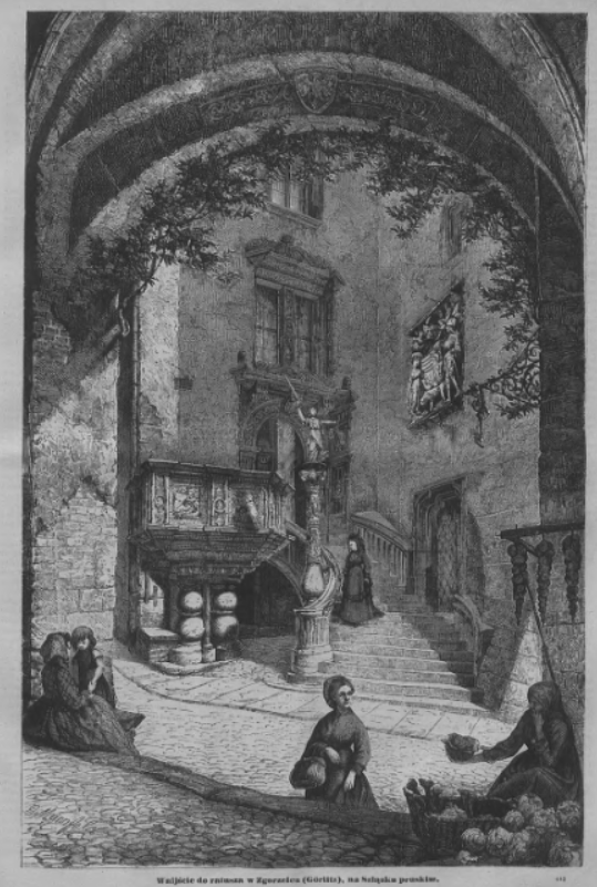 Fotografia przedstawiająca Opis bramy ratuszowej w Görlitz