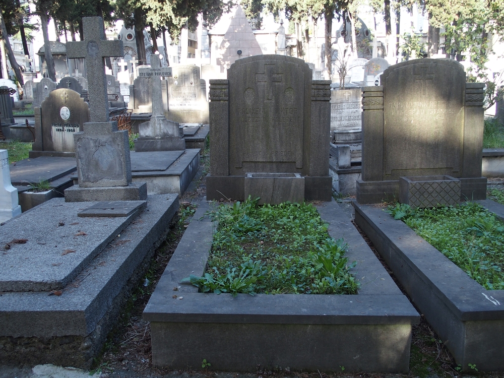 Nagrobek Polikseni i Wiktora Koletzkich, cmentarz katolicki Feriköy w Stambule