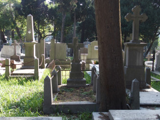 Nagrobek Ignacego Grabowskiego, cmentarz katolicki Feriköy w Stambule