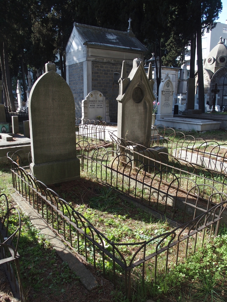 Tombstone of Philoméne Boquèrbe, Feriköy Catholic Cemetery, Istanbul