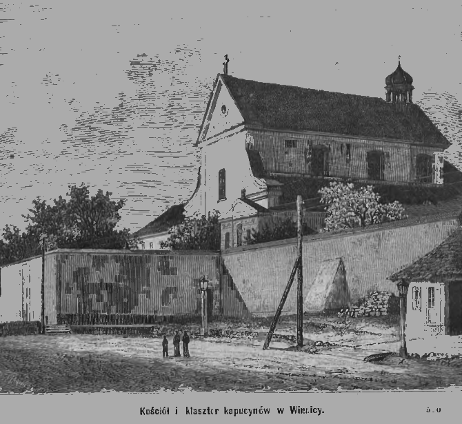 Photo showing Polish monuments in Vinnitsa