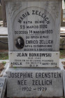 Fotografia przedstawiająca Nagrobek Jeana Bonkowskiego i rodziny Maniadakis, Mérite, Simonovich i Zellich (Zellitch)