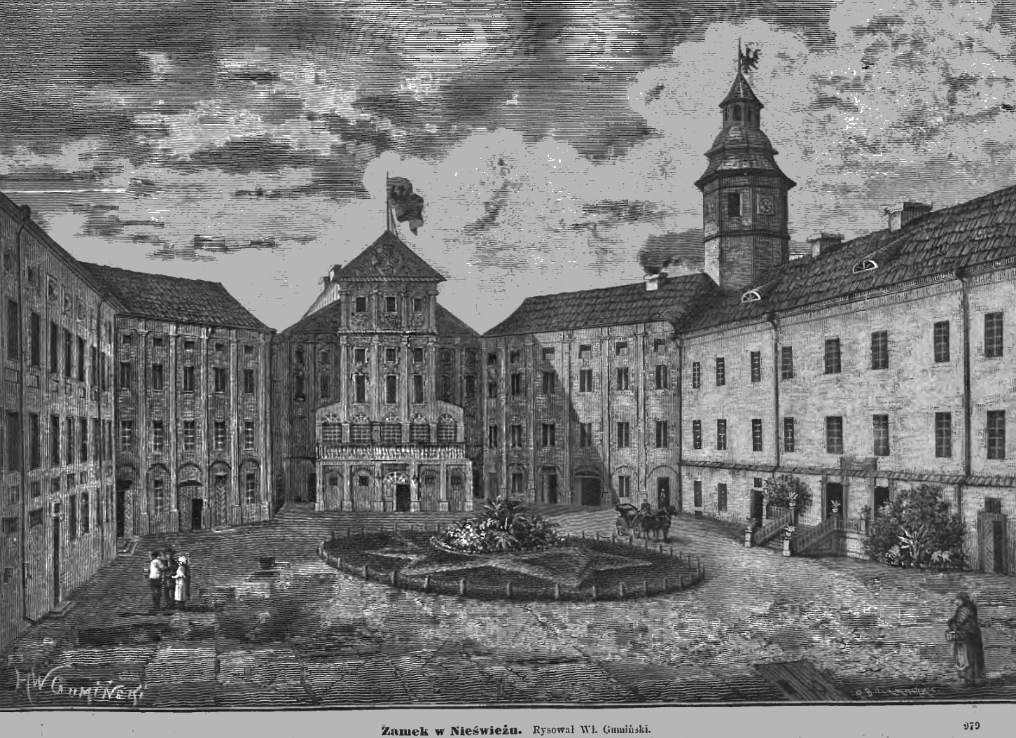 Photo montrant Description of Nesvizh Castle