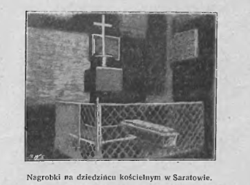 Fotografia przedstawiająca Description of Polish graves in Saratov
