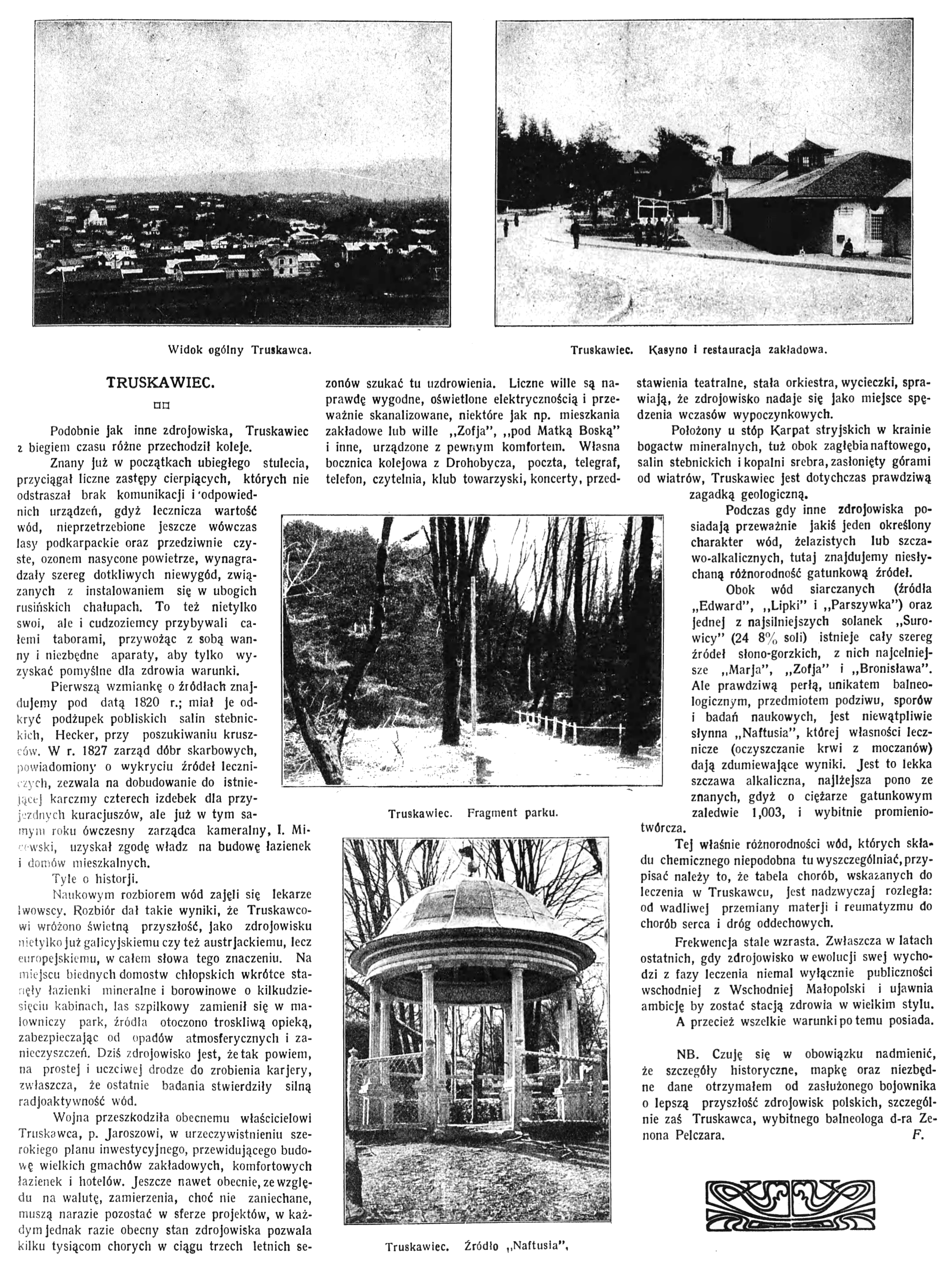 Photo showing Description of Truskavets