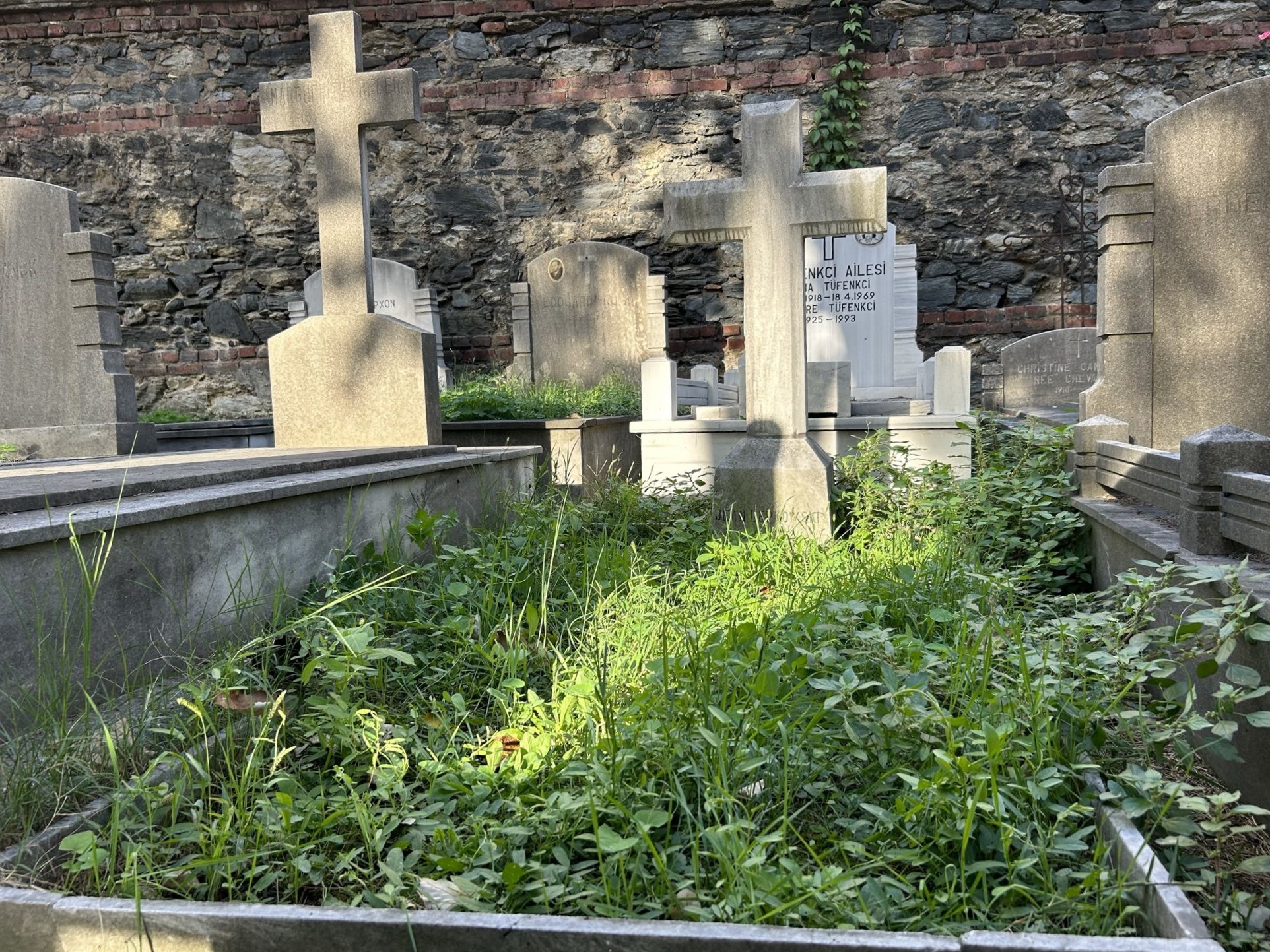 Tombstone of Jean Lepkowski, Catholic cemetery in Feriköy