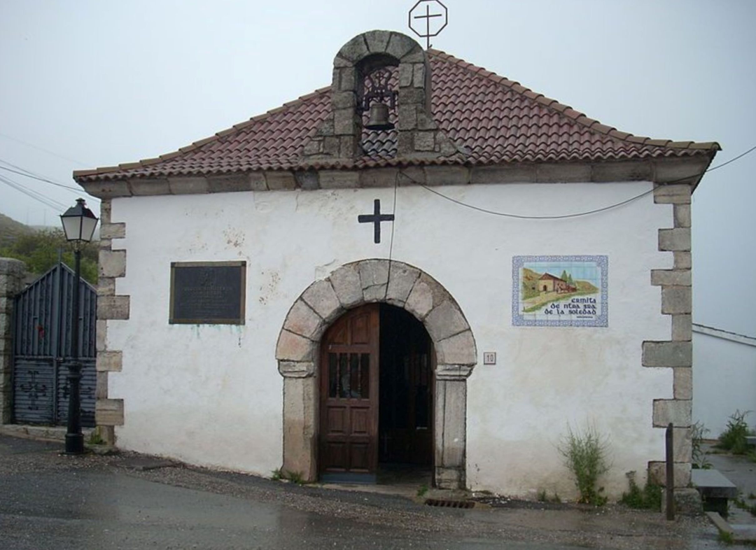 Somosierra, chapel (erem) of Nuestra Señora de la Soledad at the top of the pass
