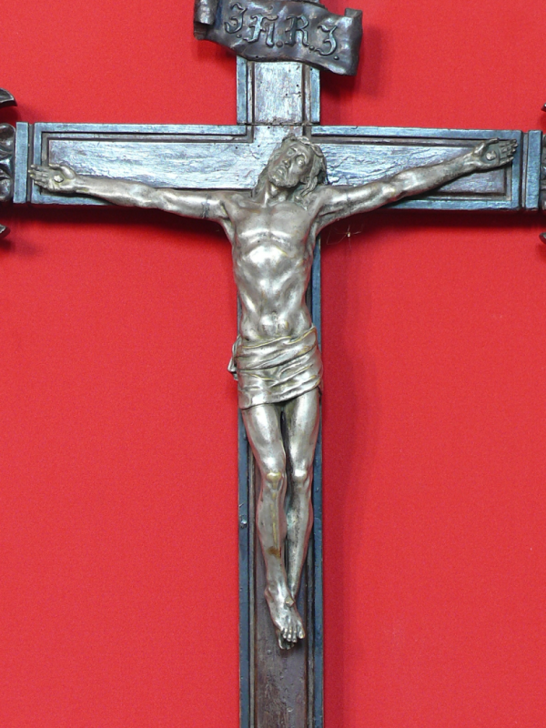 Figura Chrystusa wykonana przez Helenę Skirmunttową