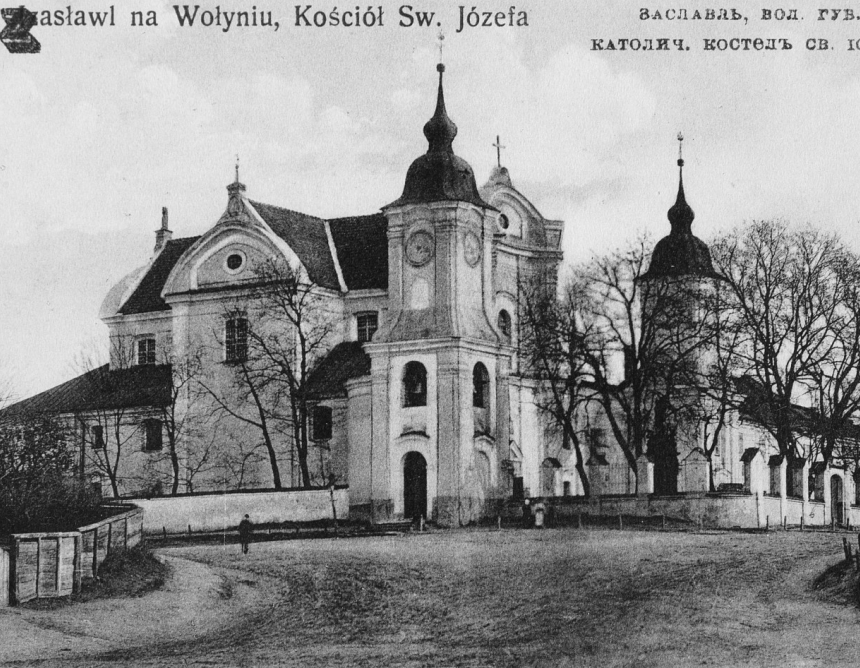 Fotografia przedstawiająca Kościół pw. św. Józefa w Zasławiu