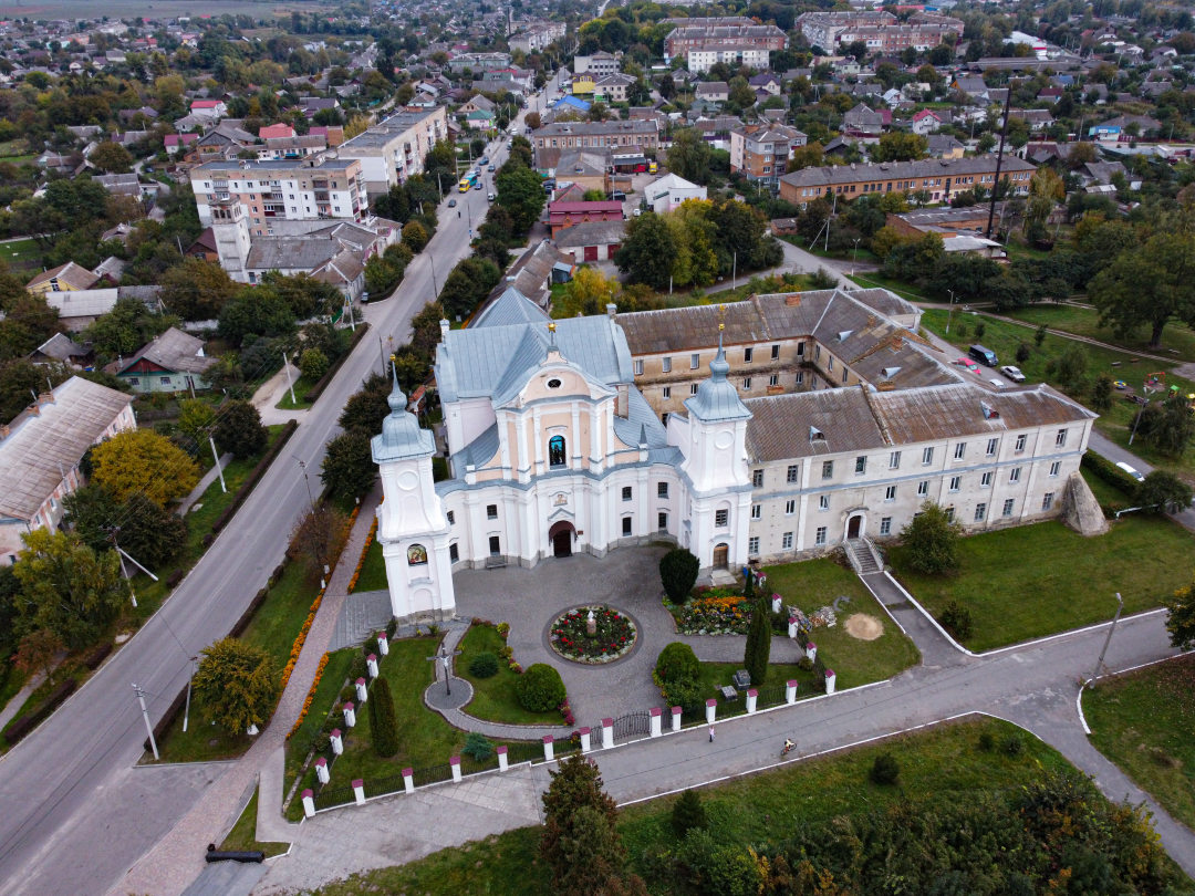 Fotografia przedstawiająca St Joseph\'s Church in Zaslavl