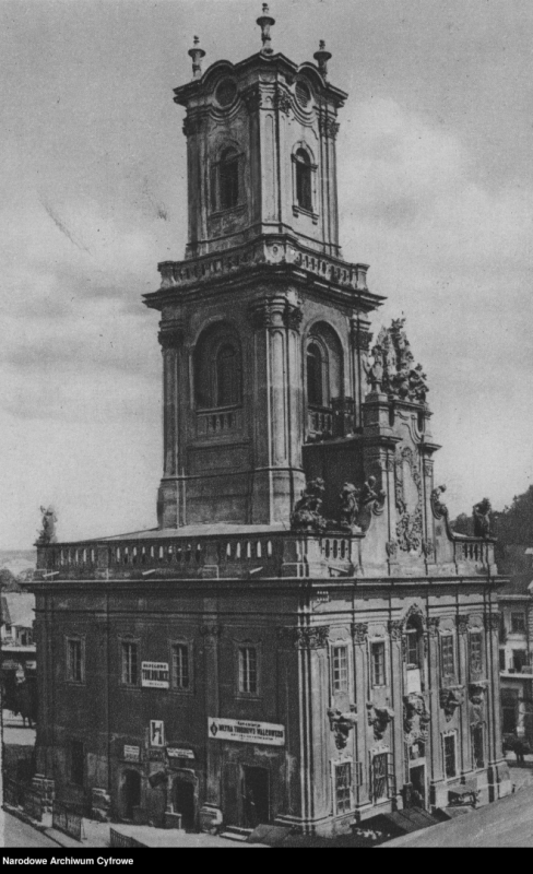 Buczacz, town hall, 1940s. 1940s.