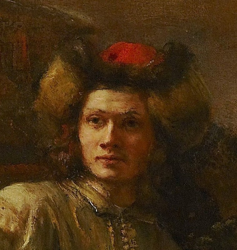 Fotografia przedstawiająca \"Polish Rider\" by Rembrandt from New York\'s The Frick Collection