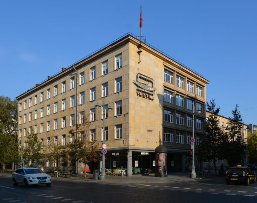 Photo showing Social Security Building in Vilnius
