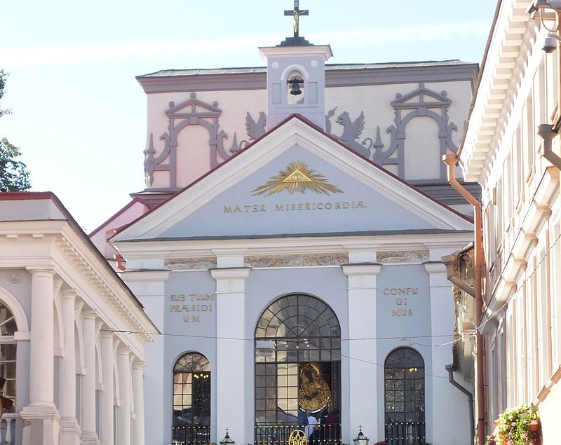 Photo montrant The Gate of Dawn Chapel in Vilnius