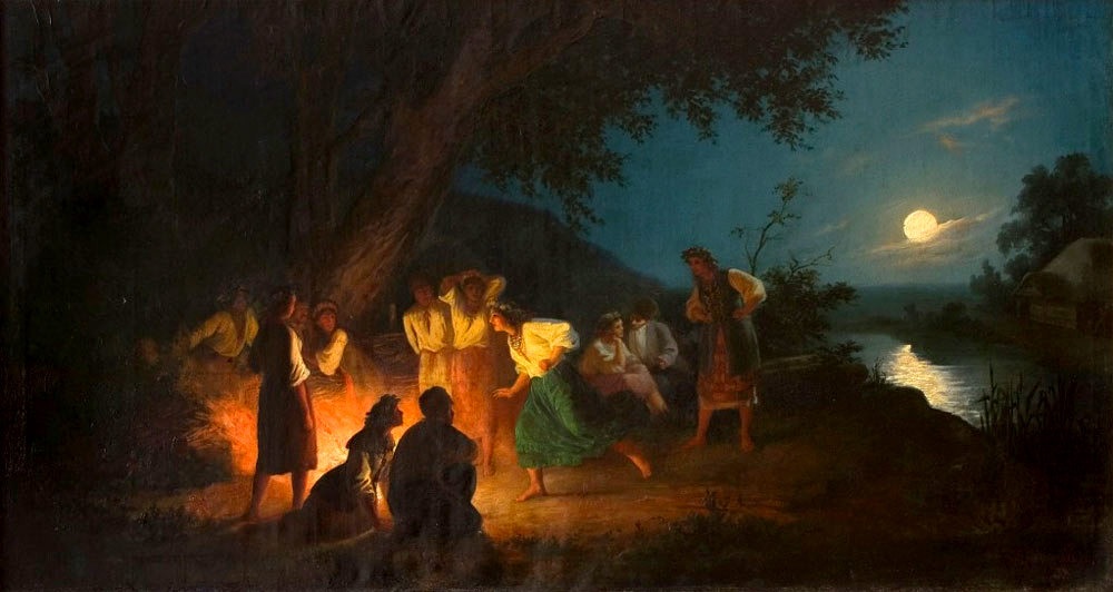 Photo montrant Henryk Siemiradzki Noc na Iwana Kupały (Midsummer Night), 1867