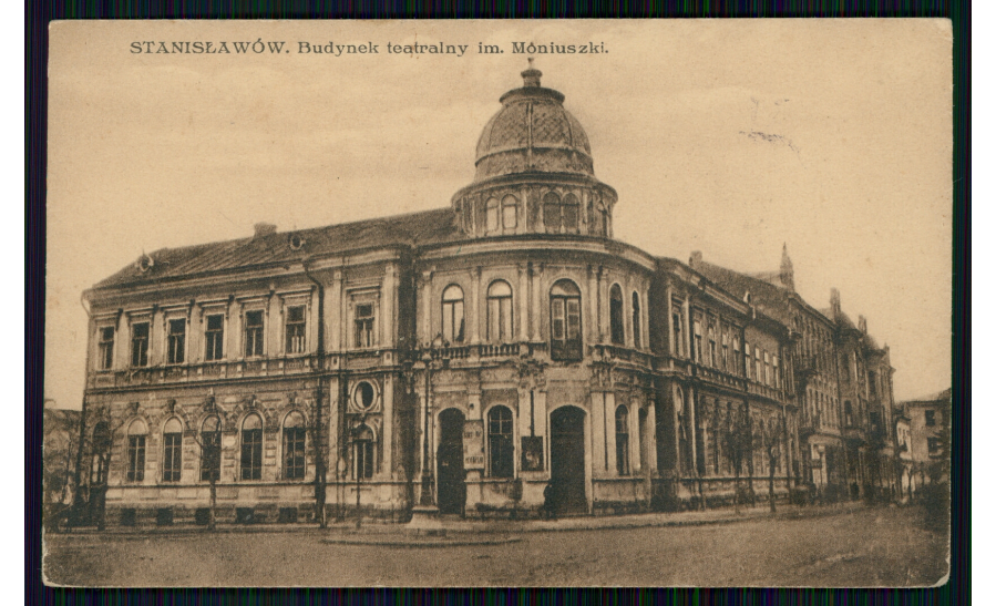 Fotografia przedstawiająca Teatr im Stanisława Moniuszki w Stanisławowie