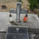 Fotografia przedstawiająca Grób internowanego polskiego żołnierza na cmentarzu katolickim