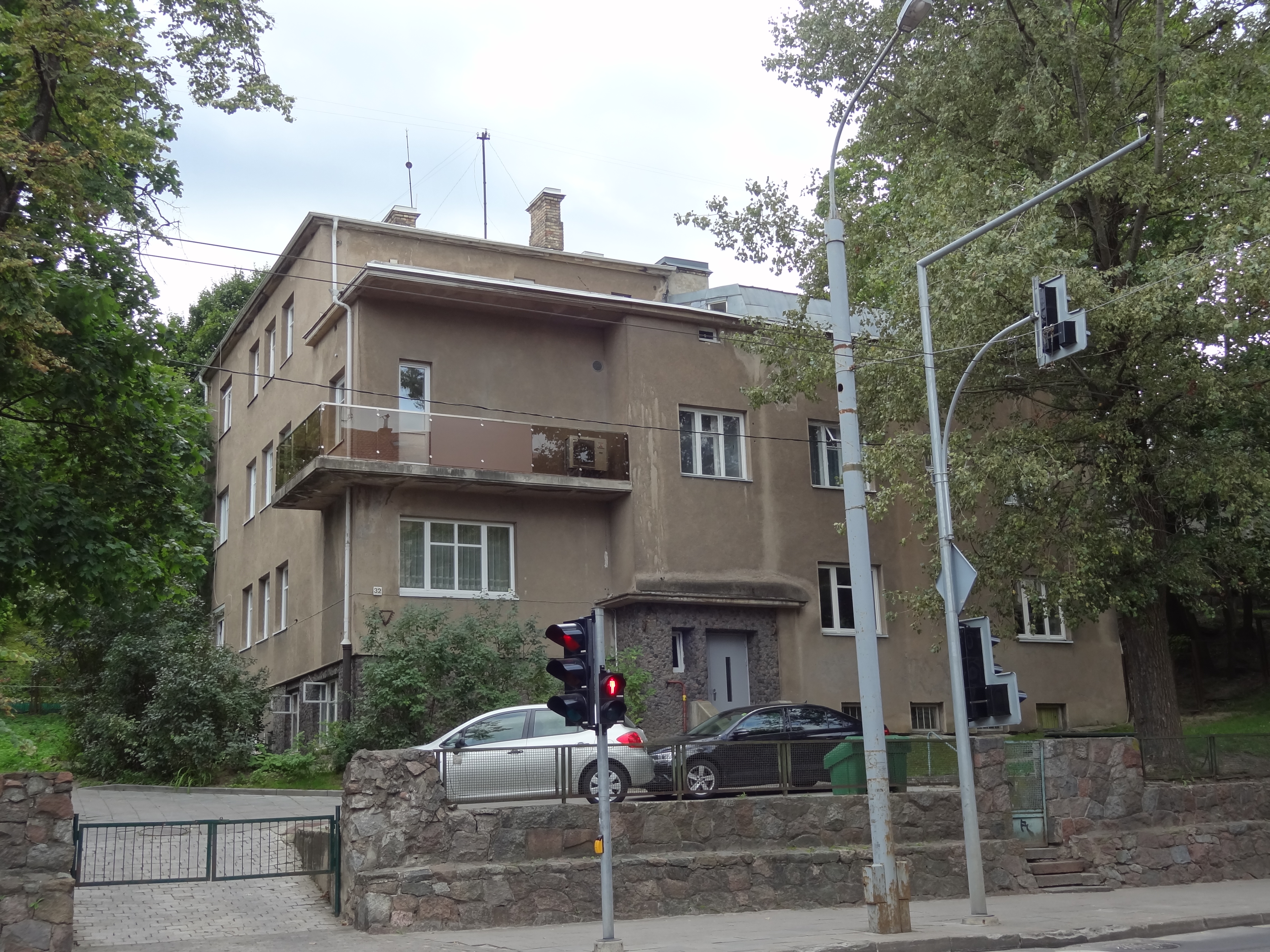 Fotografia przedstawiająca Home of Anna Hansenowa and Stanislaw Baginski in Vilnius