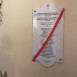 Fotografia przedstawiająca Plaque commemorating Poles in the Roman Catholic cemetery in Heluan (Egypt)