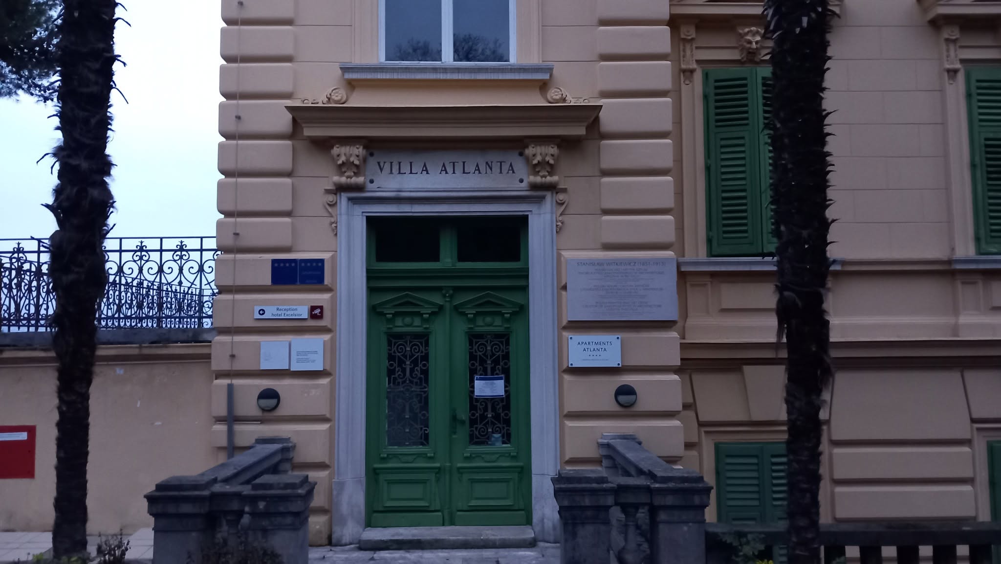 Photo showing Polish traces in Lovran