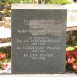 Photo montrant Tombstone of the Polish physician Bronislawa Całczyńska-Prašek decorated with the Righteous Among the Nations medal