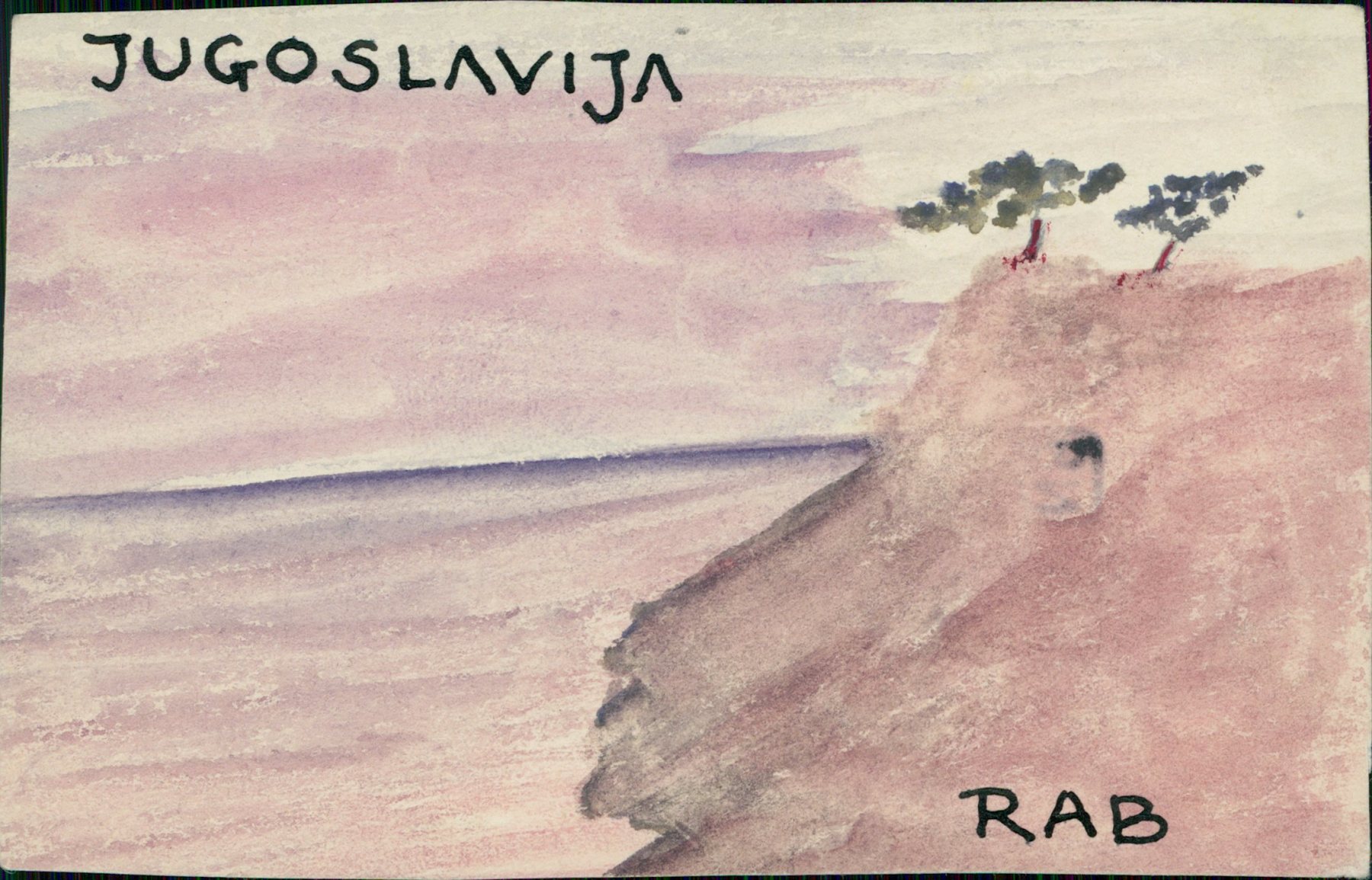 Fotografia przedstawiająca Tablica upamiętniająca Krzysztofa Kamila Baczyńskiego na wyspie szczęśliwej