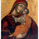 Photo showing The miraculous icon of the Virgin and Child from the church in Kaštel Štafilić.