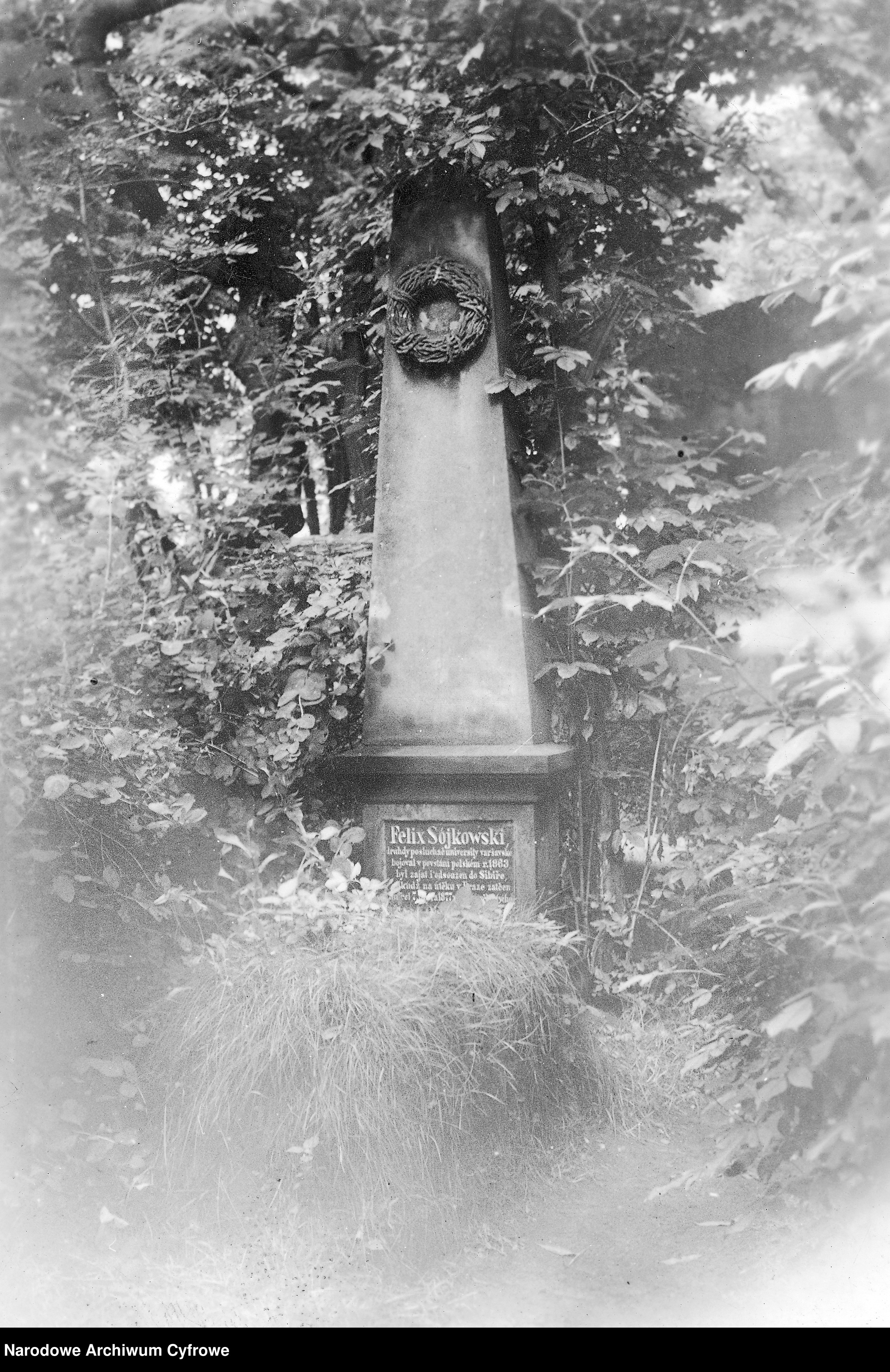 Fotografia przedstawiająca Tombstone of Feliks Sójkowski