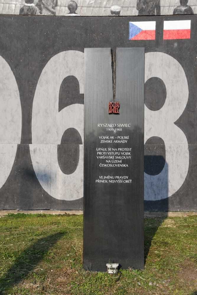 Fotografia przedstawiająca Pomnik Ryszarda Siwca