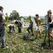 Fotografia przedstawiająca Prace inwentaryzacyjno-porządkowe na polskich cmentarzach w Mołdawii i Nadniestrzańskiej Republice Mołdawskiej