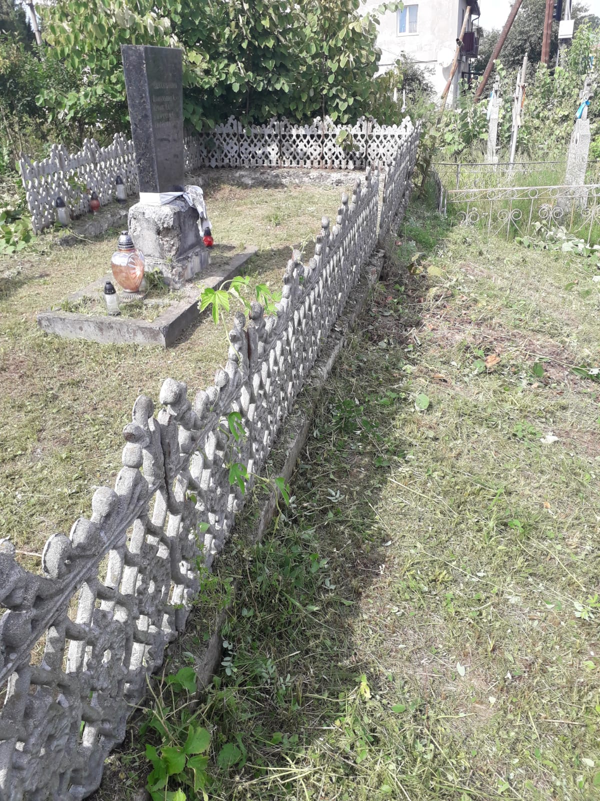 Photo showing Cleaning of cemeteries in Kowel, Kostyukhivka, Kolki and others