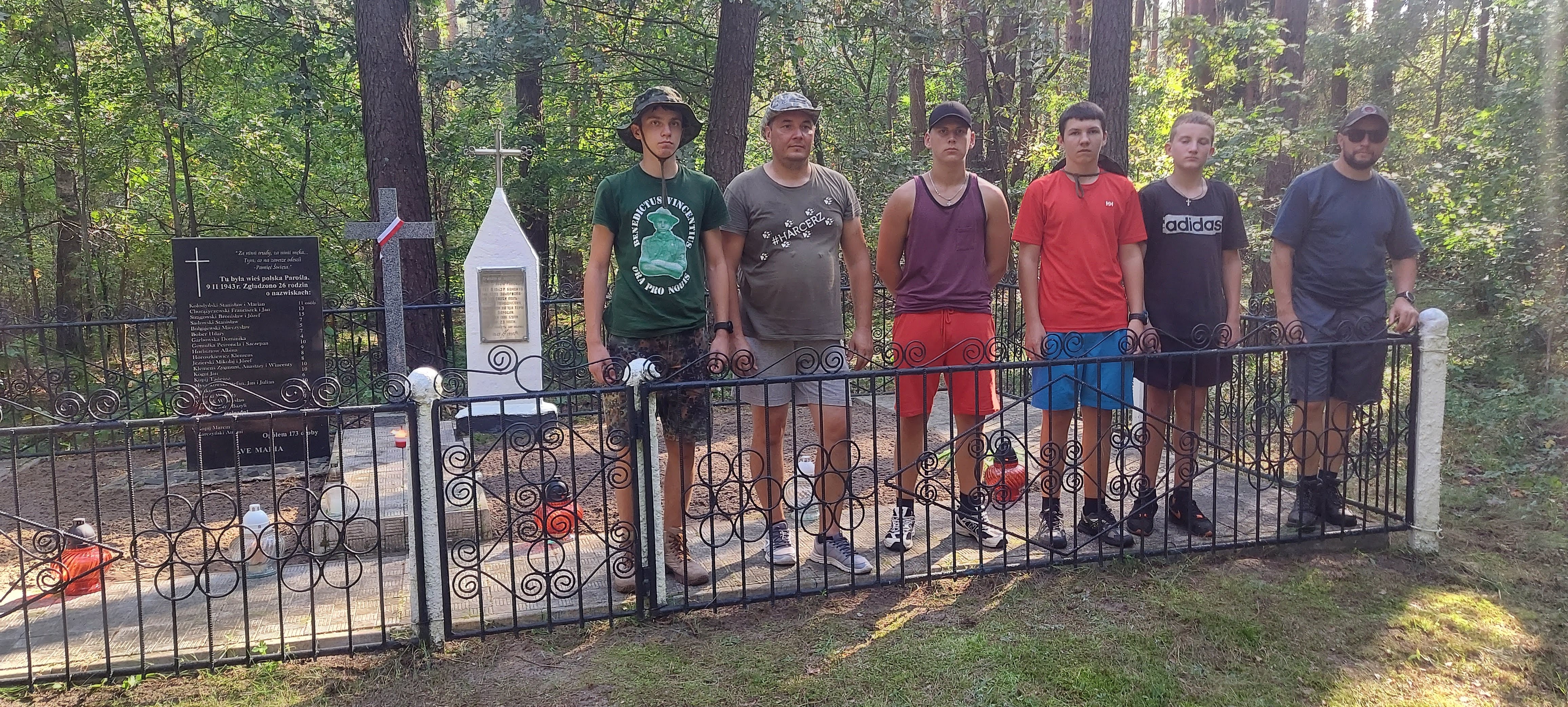Photo showing Cleaning of cemeteries in Kowel, Kostyukhivka, Kolki and others