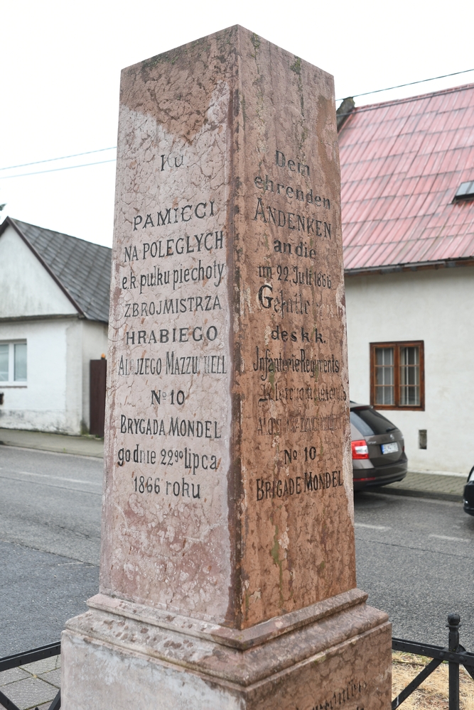 Fotografia przedstawiająca Monument commemorating Poles killed in the Battle of Bratislava in 1866
