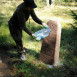 Photo montrant Restoration and inventory of the resting places of the murdered in the Naliboki Forest in Belarus