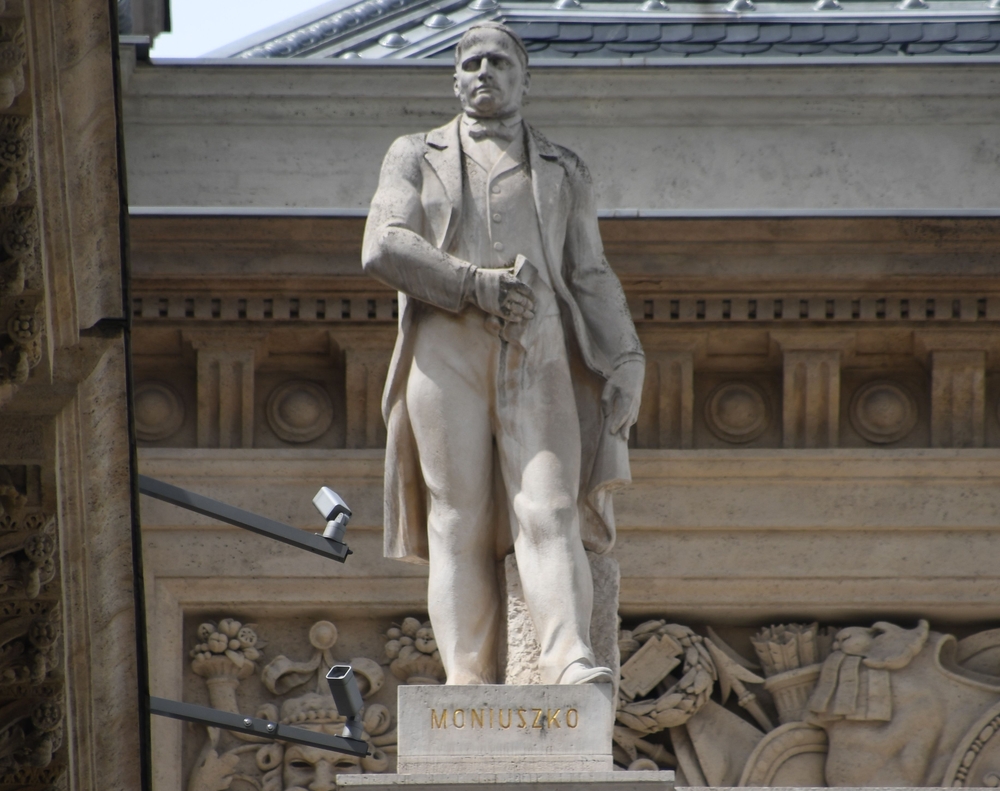 Fotografia przedstawiająca Pomnik Stanisława Moniuszki w Budapeszcie