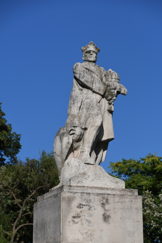 Fotografia przedstawiająca Pomnik legionistów w Budapeszcie